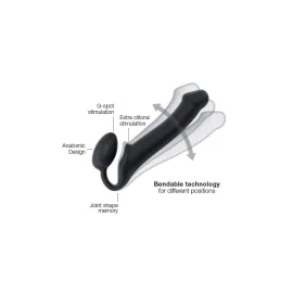 Strap-on-me Dildo S - čierne