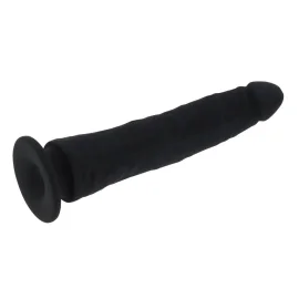 BASIC X Elio silikónové dildo s prísavkou čierne