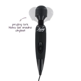 BASIC X Fairy masážna hlavica čierna