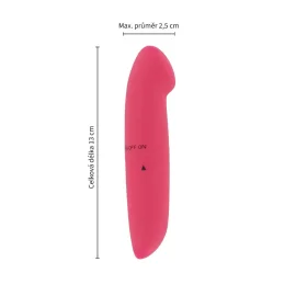 BASIC X Nika minivibrátor na bod-G ružový