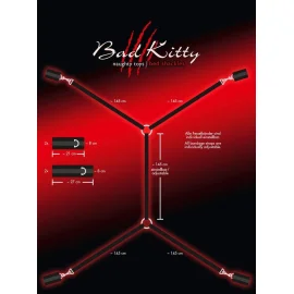 Bad Kitty Bed Shackles 4-dielna sada pút II.