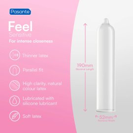 Pasante kondómy Sensitive 3 ks