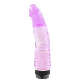 BASIC X José realistický gélový vibrátor fialový