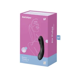Satisfyer Curvy Trinity 4 vibrátor - čierny