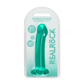 REALROCK Non Realistic dildo 17cm - tyrkysové