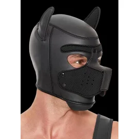 OUCH! Puppy Hood maska psa černá