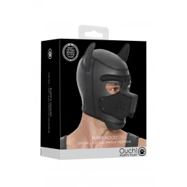 OUCH! Puppy Hood maska psa černá