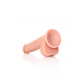 REALROCK Straight Realistic XXL Dildo so semenníkmi 28 cm.