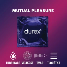 Durex Mutual Pleasure kondómy 10 ks