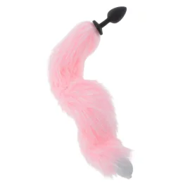 Taboom Unicorn Análny kolík so svietiacim chvostom LED