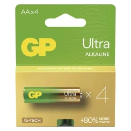 GP Ultra - alkalická batéria AA 4 ks