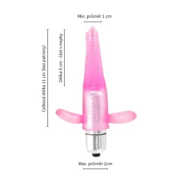 BASIC X KIKI MINIVIBRÁTOR RUŽOVÝ