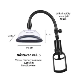 BASIC X Sally vákuová pumpa pre ženy veľ. S