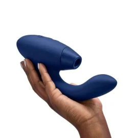 Womanizer Duo 2 Stimulátor klitorisu a vibrátor 2 v 1 Blueberry