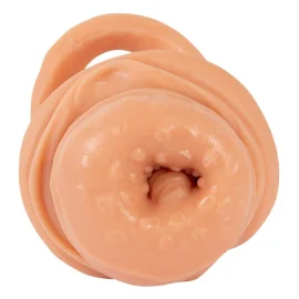 Nature Skin 2v1 Návlek na penis a masturbátor 18,5 cm