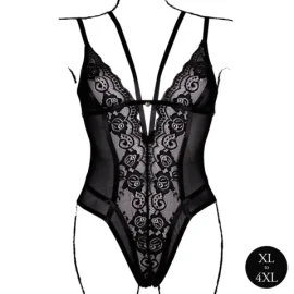 Le Désir Plus Size Body - čierne