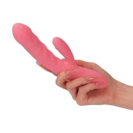 Svakom Avery Rabbit vibrátor s pulzáciami - ružový
