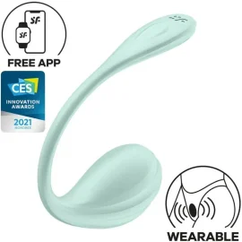 Satisfyer Smooth Petal vibračné vajíčko - zelené