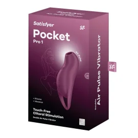 Satisfyer Pocket Pro 1 stimulátor na klitoris - fialový