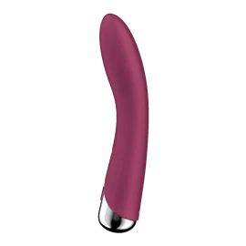 Satisfyer Spinning Vibe 1 vibrátor - vínový