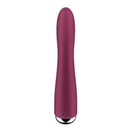 Satisfyer Spinning Vibe 1 vibrátor - vínový