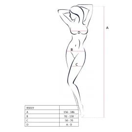 Passion Catsuit Lambada - čierny