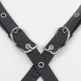 Subblime Harness s retiazkami - čierny