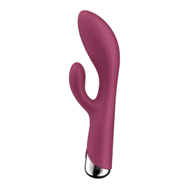 Satisfyer Spinning Rabbit 1 vibrátor - vínový