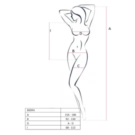 Passion body BS094 červené