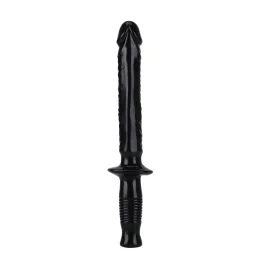 Get Real The Manhandler dildo s rukoväťou - čierne
