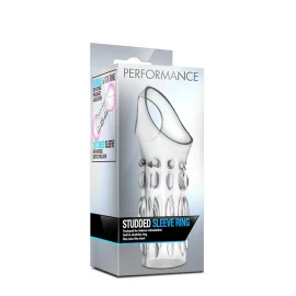 Performance Studded - návlek na penis transparentný
