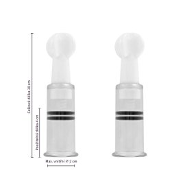 BOOM LuvPump vákuové prísavky na klitoris/bradavky priemer 2 cm - 2 ks
