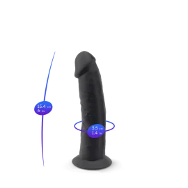Silexd The original dildo Model 2 - čierne