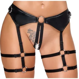 Bad Kitty Bondage set s maskou na hlavu - černý