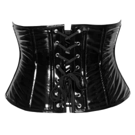 Black Level Vinyl cincher korzet: S