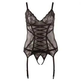 Cottelli Curves Cami korzet s podväzkami: XL