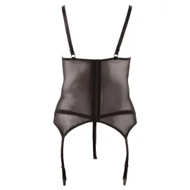 Cottelli Curves Cami korzet s podväzkami: XL