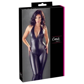 Cottelli party Jumpsuit so zipsom v rozkroku