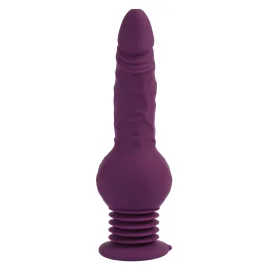 Pulzujúci vibrátor BASIC X Merlin s prísavkou a diaľkovým ovládaním