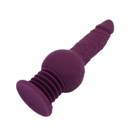 Pulzujúci vibrátor BASIC X Merlin s prísavkou a diaľkovým ovládaním