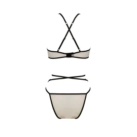 Passion Chika set - krémovo biela