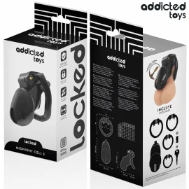 addicted toys Midnight cell klietka na penis S