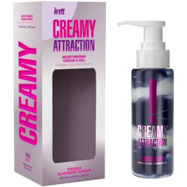 intt Creamy attraction Black Berry Slíbatelný krém a gel 100 ml