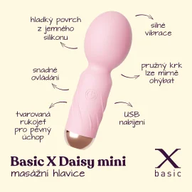 BASIC X DAISY mini masážna hlavica