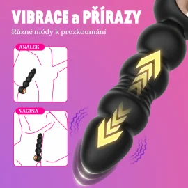 BASIC X Leo vibračný análny kolík