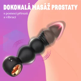 BASIC X Leo vibračný análny kolík