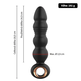 BASIC X Leo vibračný análny kolík