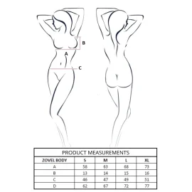 Passion ZOVEL body čierne