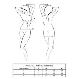 Passion EVALIE body - červené
