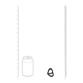 Levelz Soft Bead Grip erekčný krúžok čierny